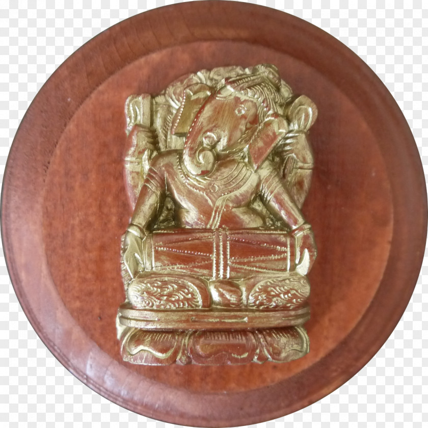 Medal Copper Relief Carving Bronze PNG