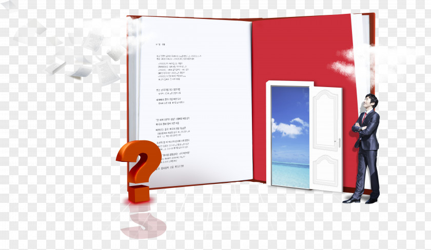 Question Mark Books PNG