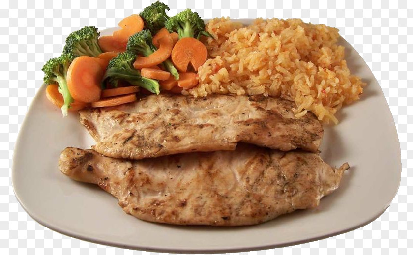 Chicken Barbecue Vegetarian Cuisine Rice And Beans Sequoia Cider Mill Restaurant PNG