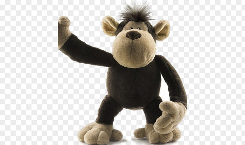 Gorilla Puppet Picture Monkey Stuffed Toy NICI AG PNG