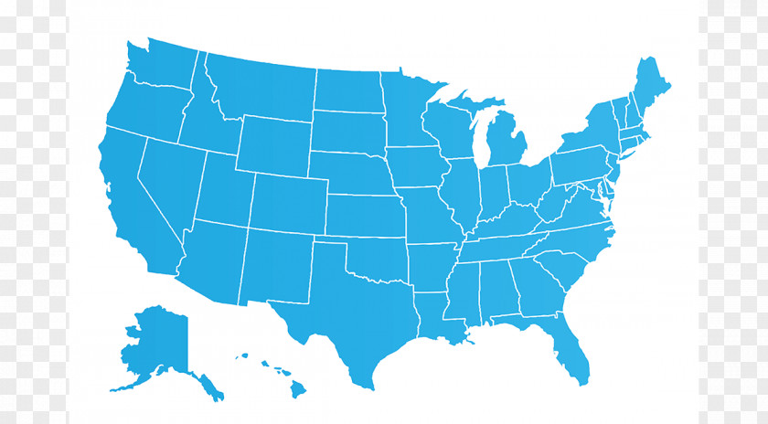 Map United States Vector Clip Art PNG
