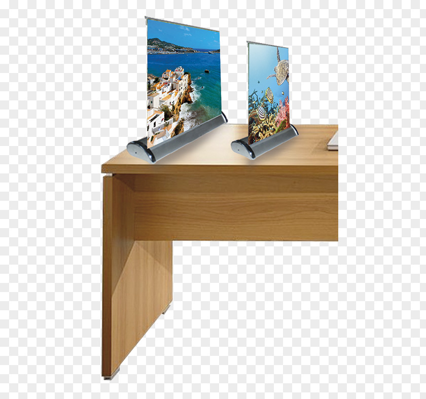 Roll Up Visiting Card Desk Brochure Crowner Italy PNG