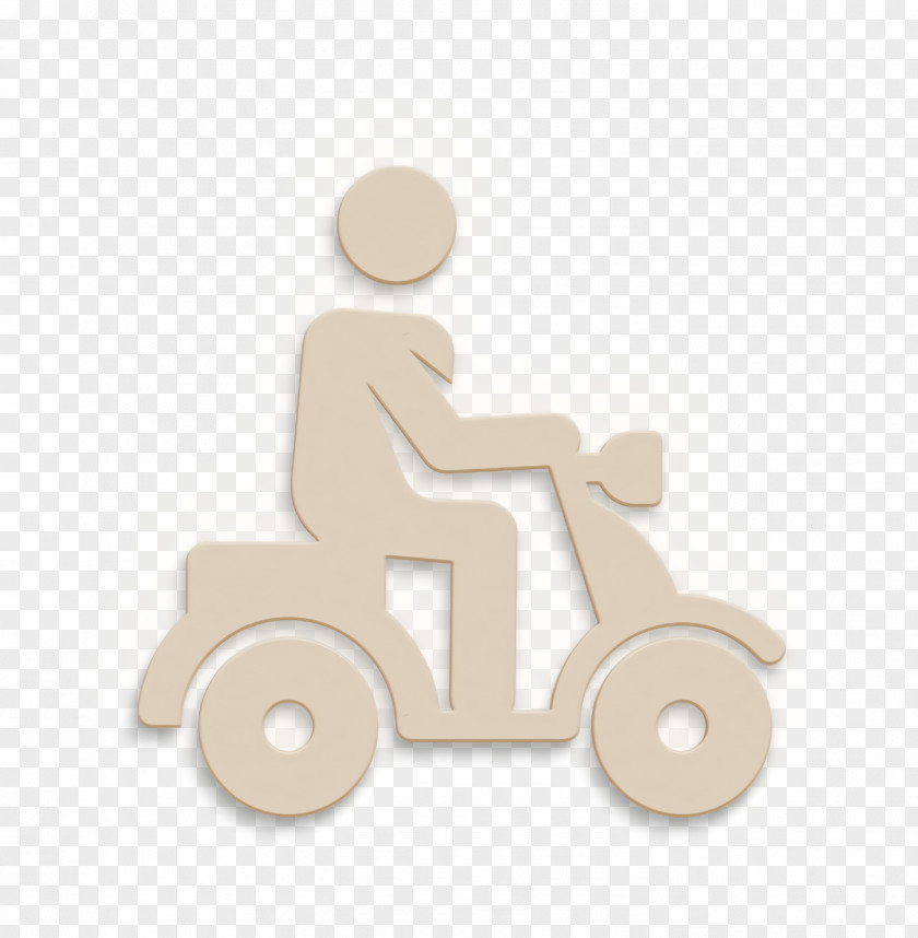 Urban City Pictograms Icon Scooter PNG