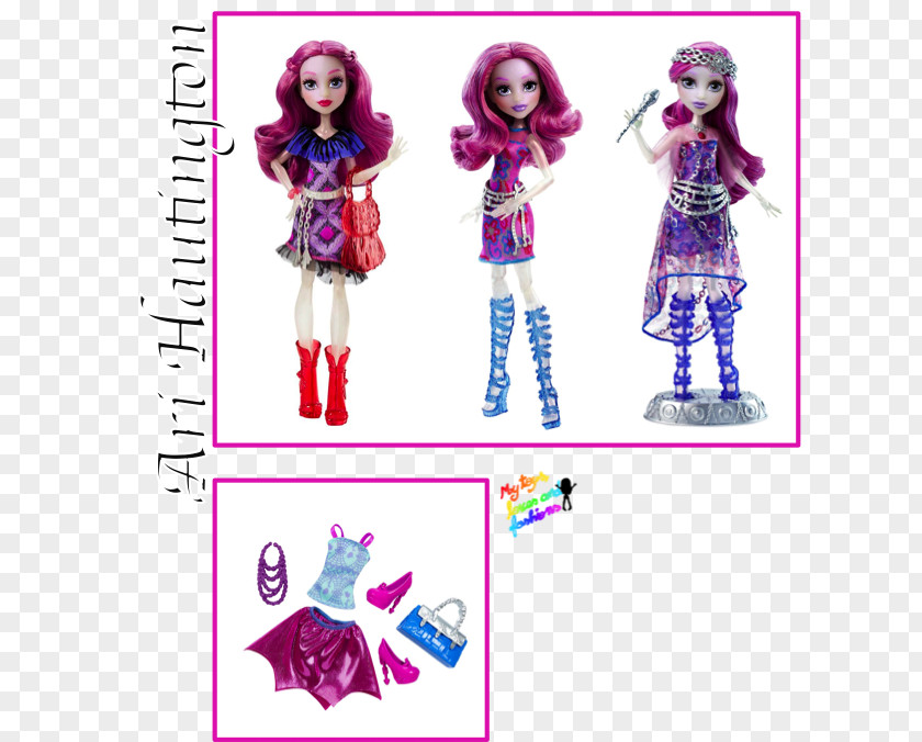 Ari Hauntington MattelMonster Character Doll Monster High Welcome To PNG