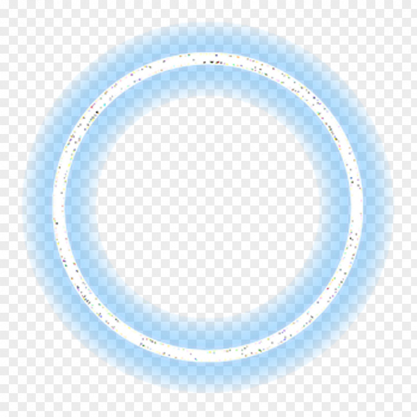 Blue Glow Circle Hose Drip Irrigation Garden Pipe PNG