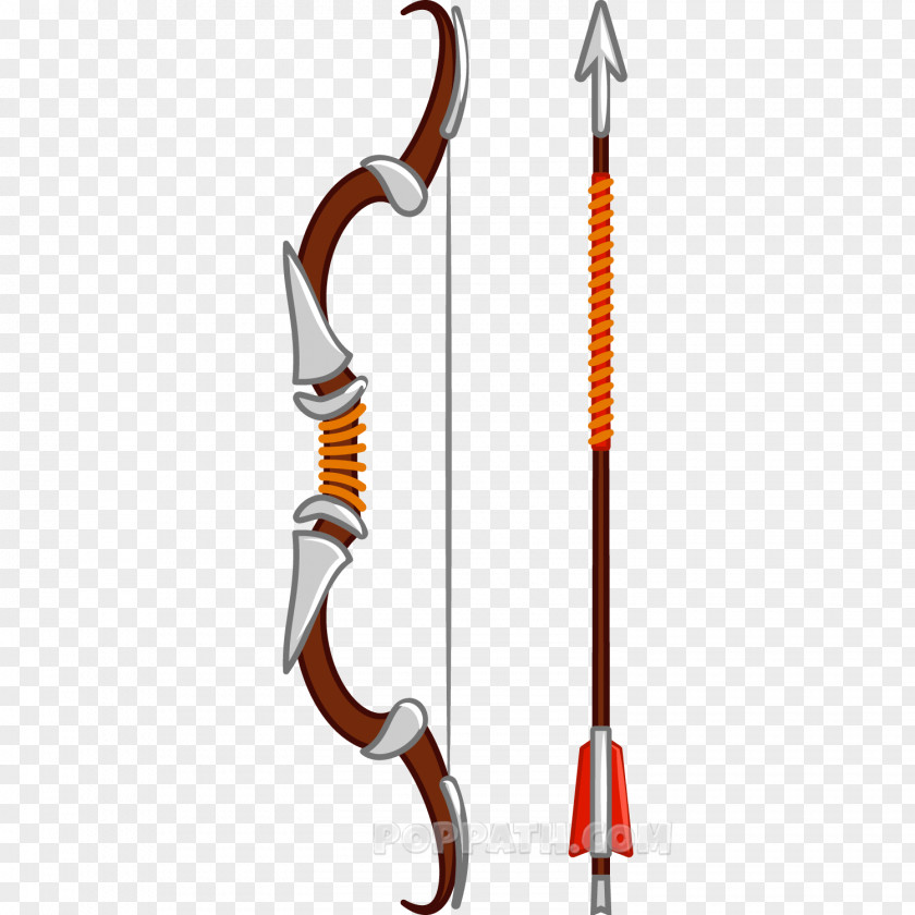 Bow Weapon Pitchfork Font PNG