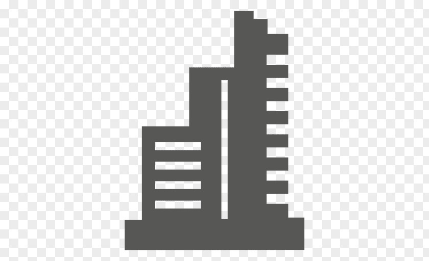 Building Silhouette Real Estate Logo Agent Commercial Property Business PNG