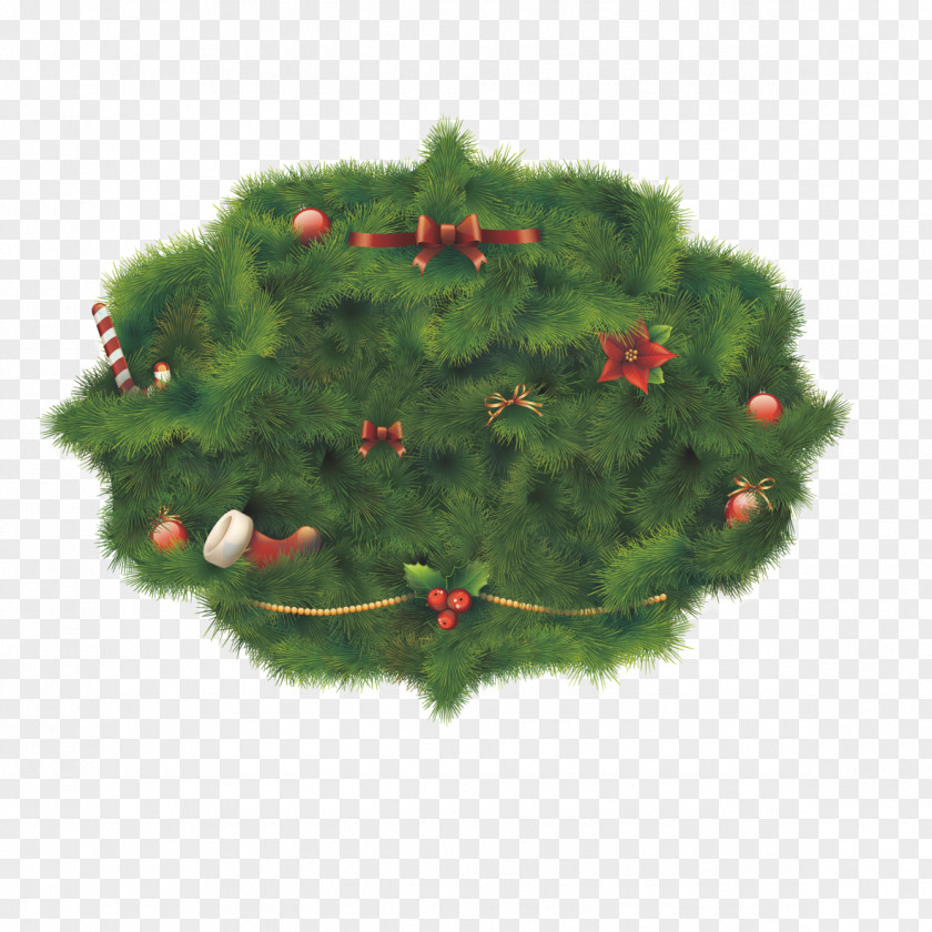 Christmas Lawn Card Ornament PNG