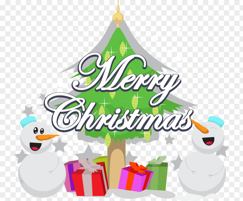 Christmas Snowman Gifts Tree Gift PNG