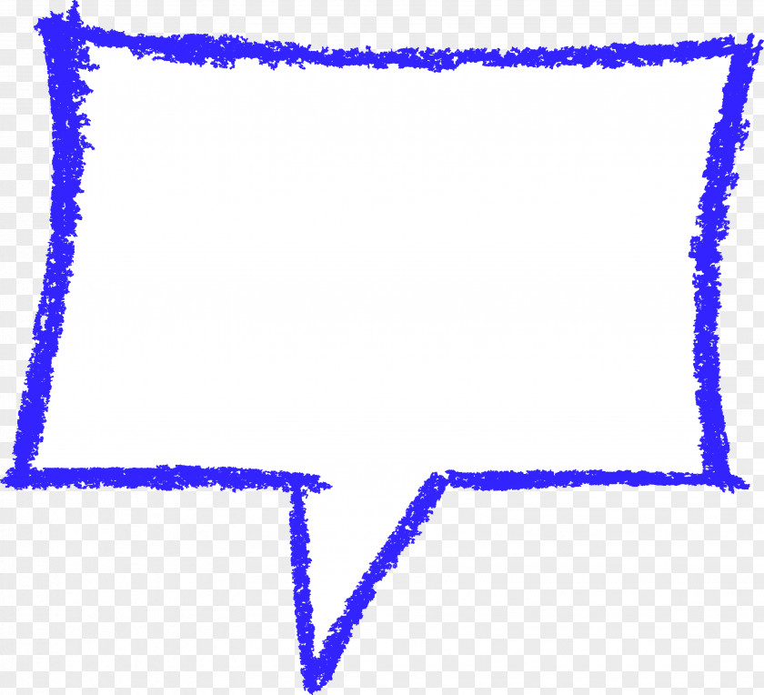 CRAYON Text Speech Balloon Crayon Bubble Rectangle PNG