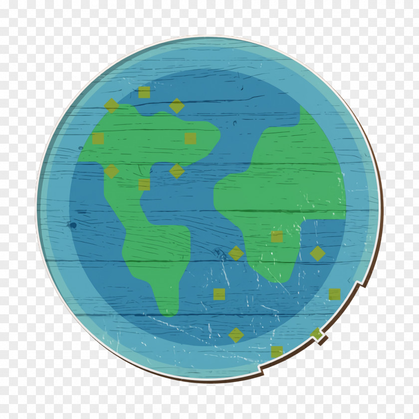 Earth Icon Ozone Global Warming PNG