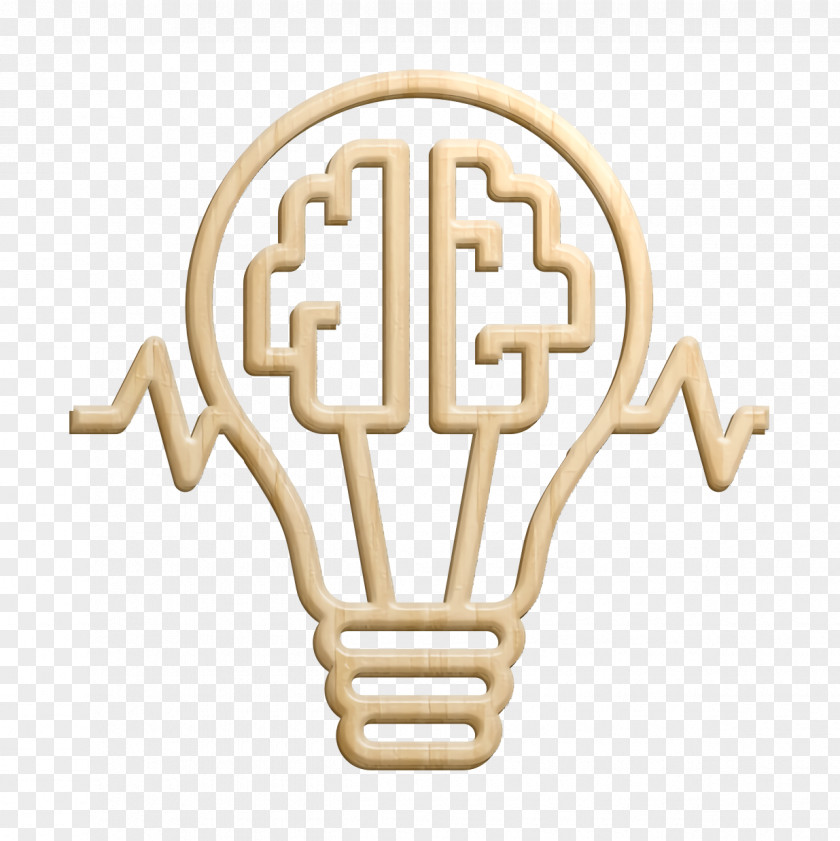 Symbol Light Bulb Creative Idea Icon Brain Advertising PNG