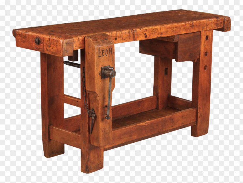 Carpenter Table Workbench Cabinet Maker Wood PNG