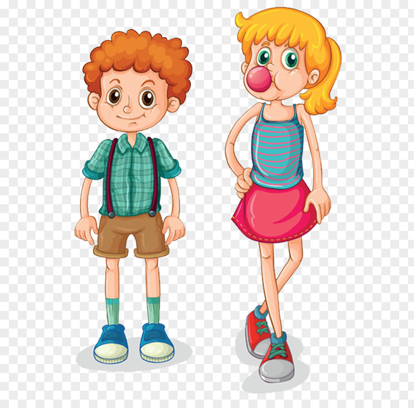 Cartoon Men And Women Hair Clip Art PNG