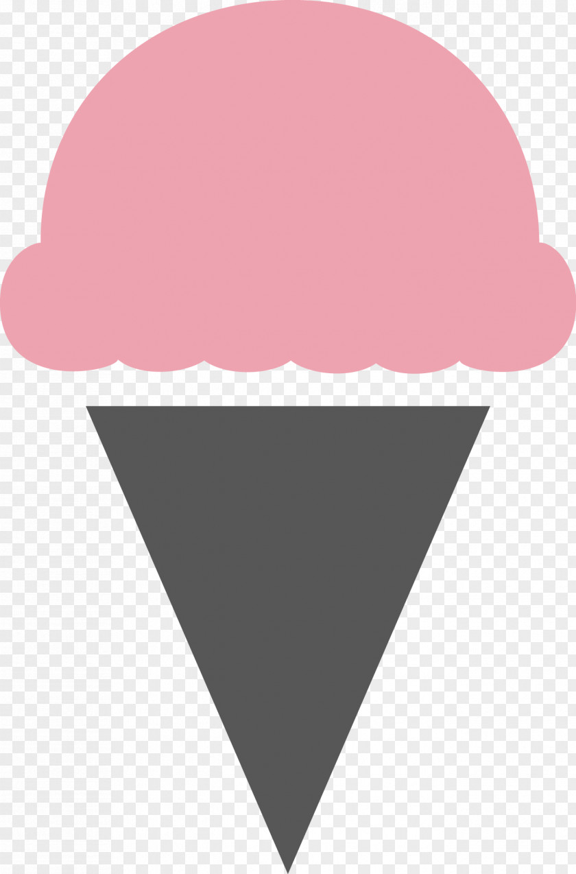 Ice Cream Cones Pink M PNG