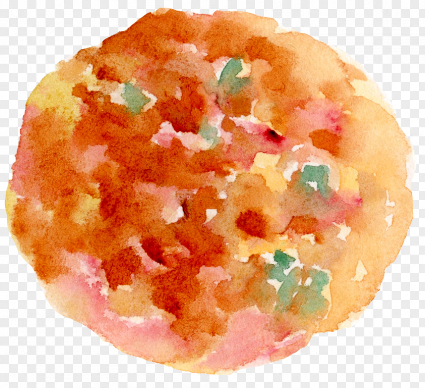 Pizza Junk Food Watercolor Painting Illustration PNG