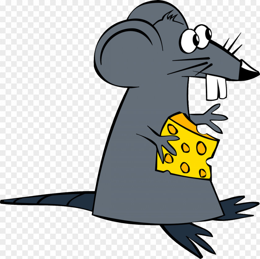 Rat Mouse Black Clip Art PNG