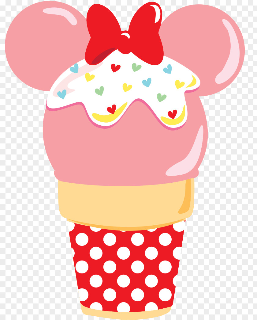 Treats Minnie Mouse Mickey Daisy Duck Cupcake Petit Four PNG