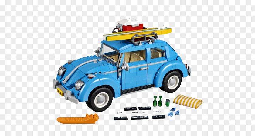 VW Bug Speedometer LEGO 10252 Creator Volkswagen Beetle Car New PNG