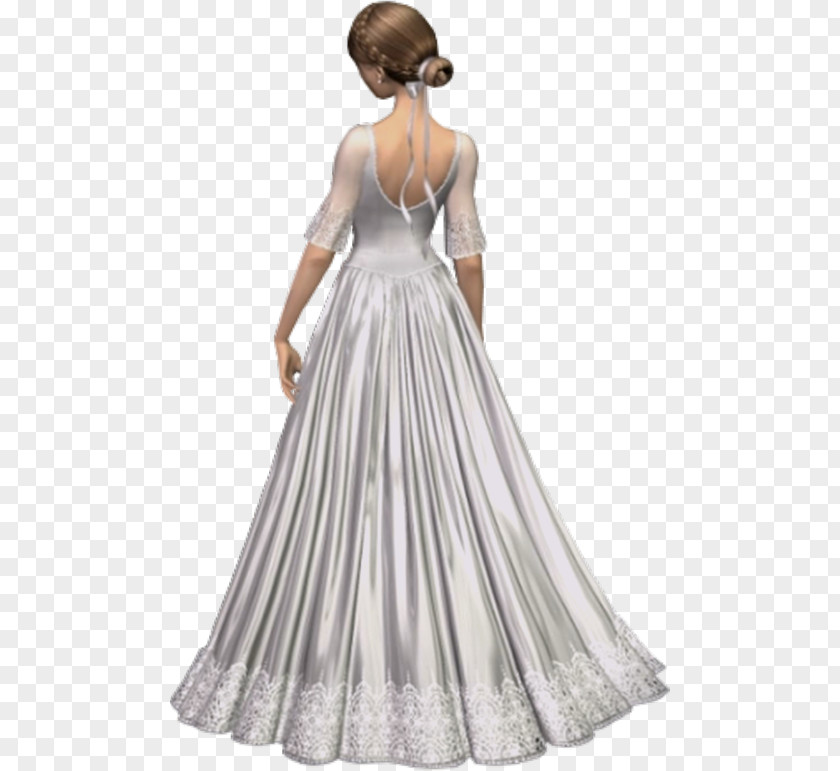 Woman Wedding Dress Female PNG