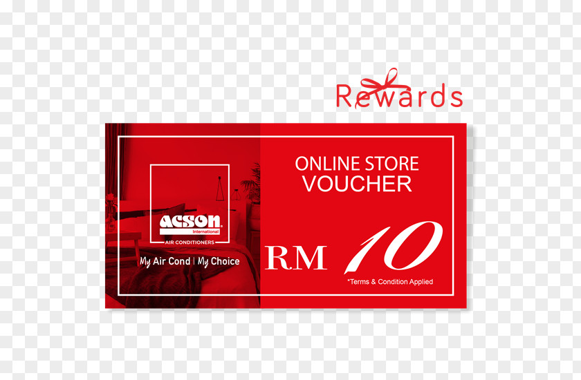 Air Cond Voucher Online Shopping Acson Gift Card Conditioning PNG