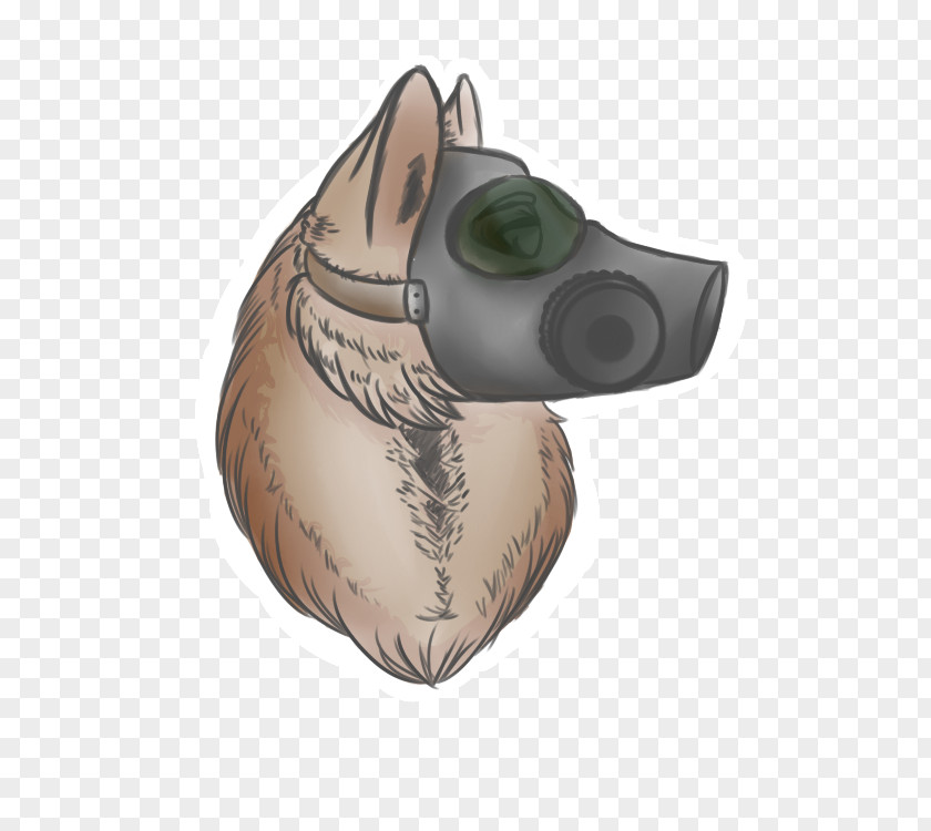 Dog Gas Mask Drawing PNG