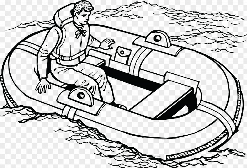 Life Raft Lifeboat Seamanship Clip Art PNG