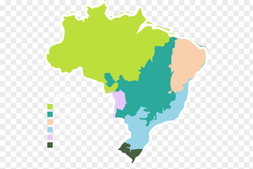 Map Brazil PNG