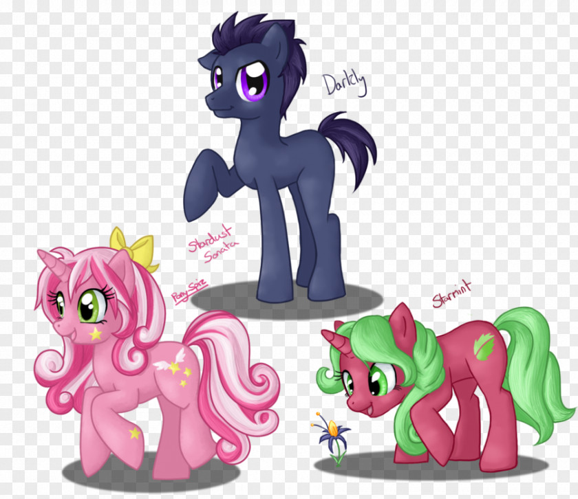 Oc Pony Horse Clip Art Illustration Figurine Pink M PNG