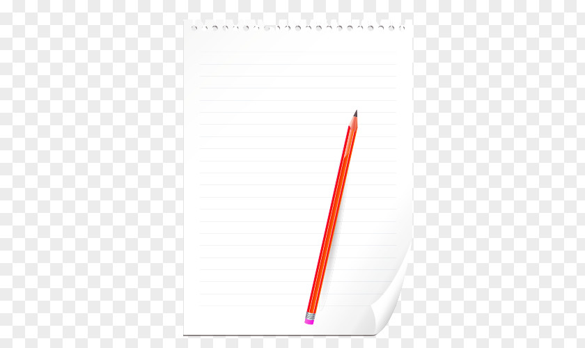 Book And Pencil Notebook PNG