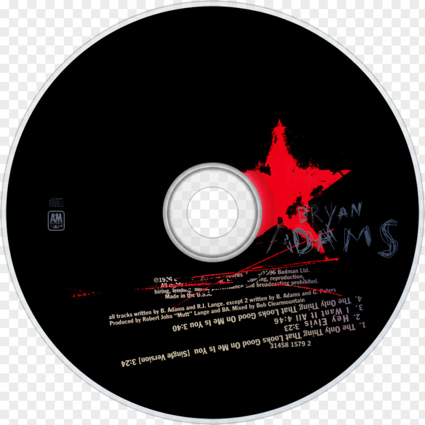 Brian Adams Compact Disc Waking Up The Neighbours Best Of Me Album Only Thing That Looks Good On Is You PNG