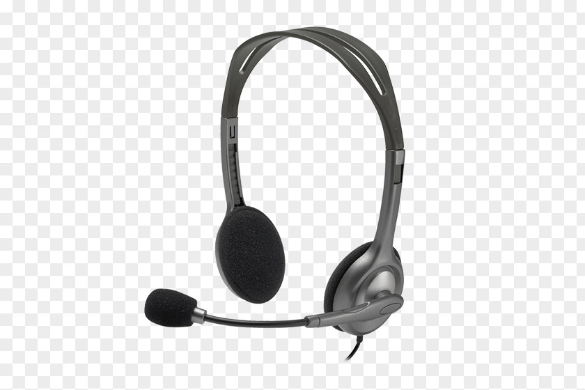 Headset Noise-canceling Microphone Noise-cancelling Headphones Logitech PNG