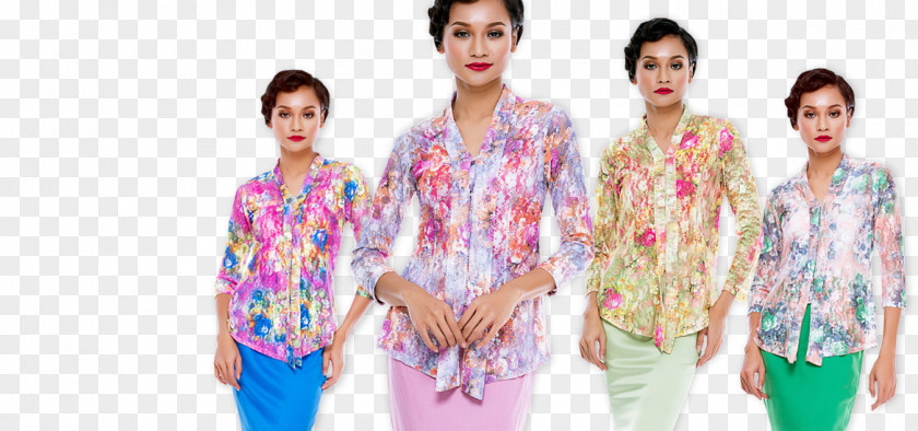 Kebaya Blouse Baju Kurung Clothing Silk PNG