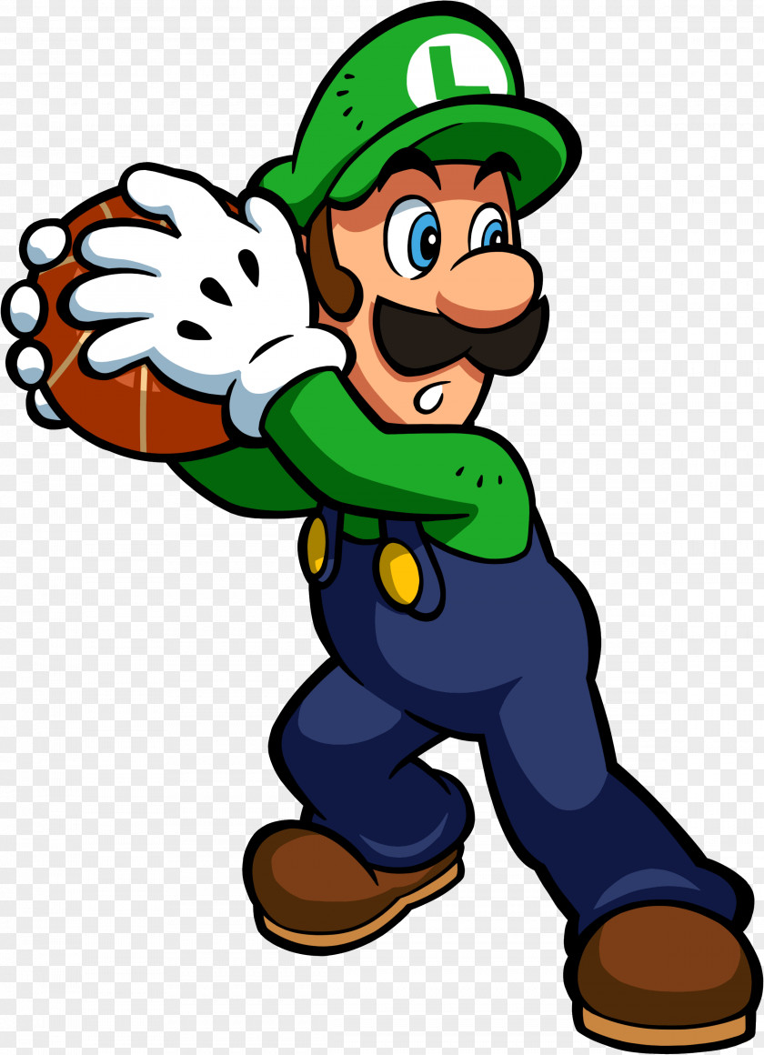 Luigi Mario & Luigi: Superstar Saga Bros. Luigi's Mansion Hoops 3-on-3 PNG