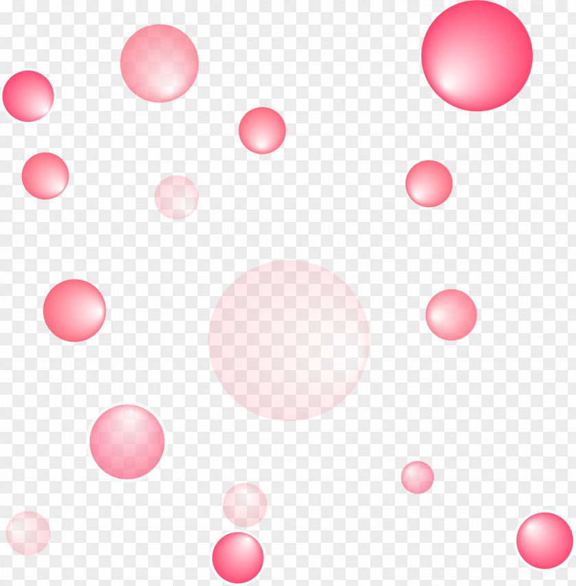 Pink Circle Bubble PNG