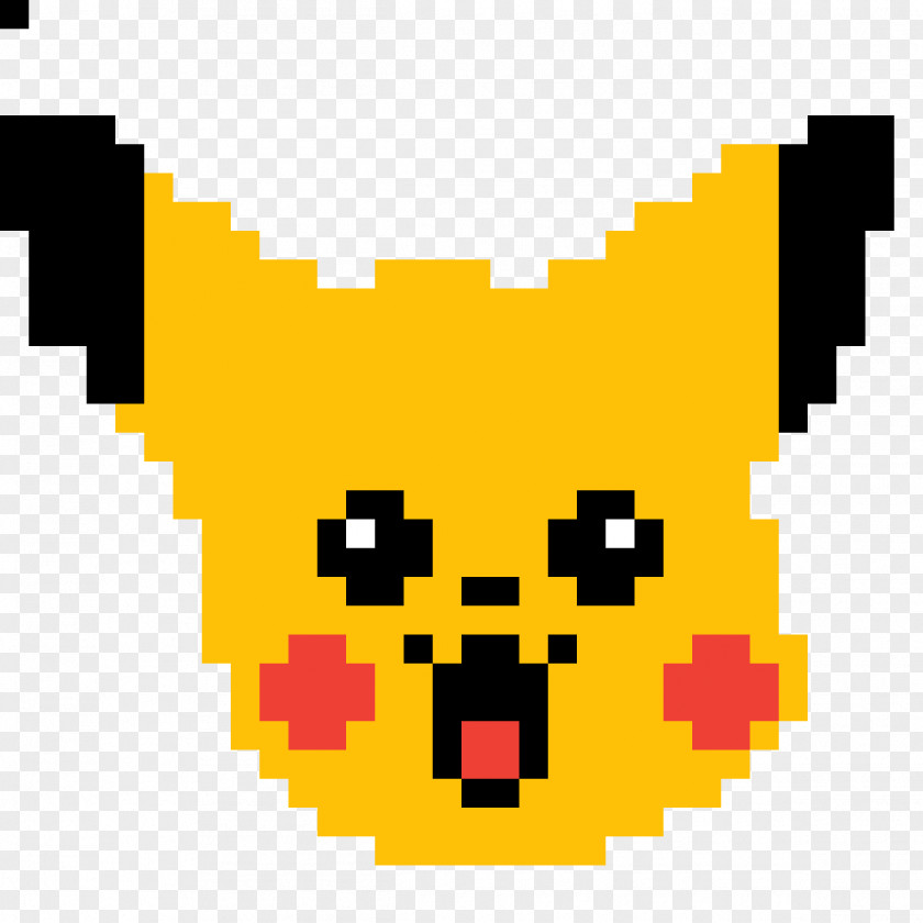 Pixel Art Smiley Pan–tilt–zoom Camera Pikachu PNG