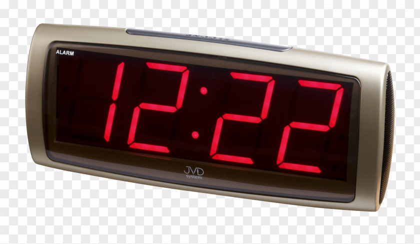 Clock Alarm Clocks Display Device Radio Digital Data PNG