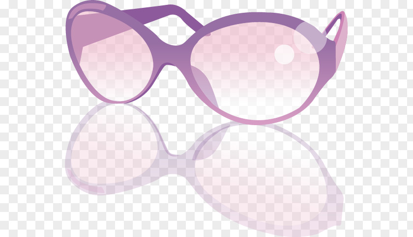 Purple Glasses Sunglasses PNG