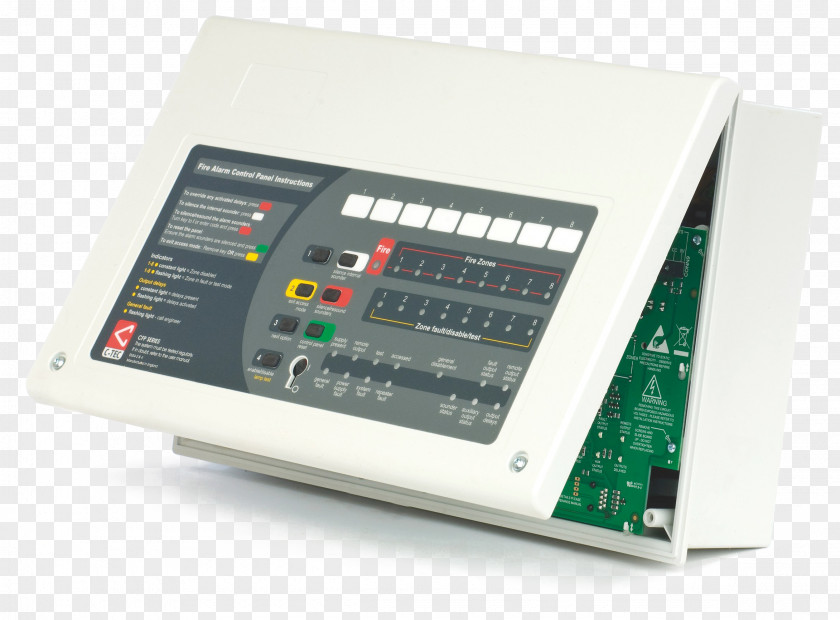 Security Alarm Fire Control Panel System Alarms & Systems Device EN 54 PNG
