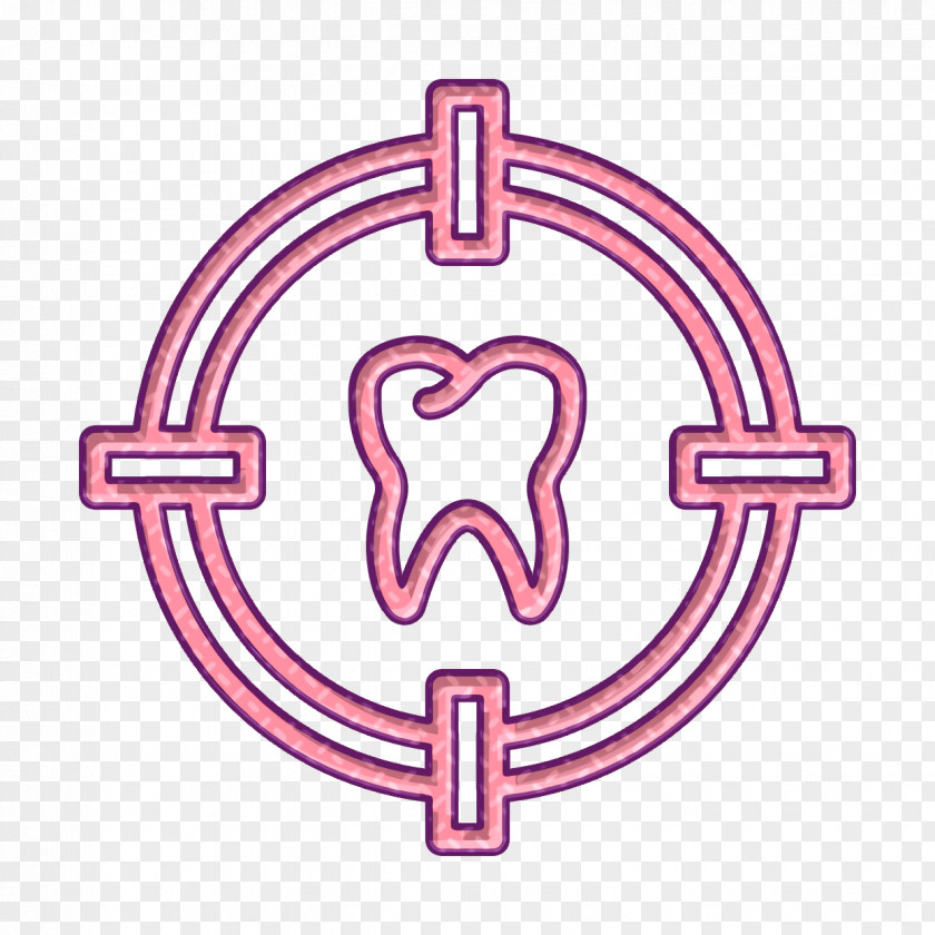 Target Icon Dental Dentistry PNG