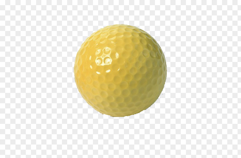 Yellow Baseball Golf Ball Pattern PNG
