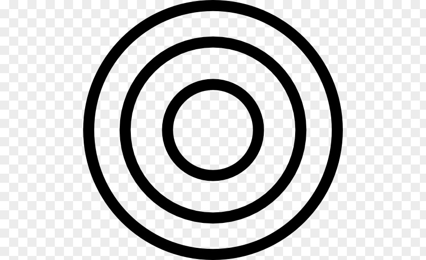 Circle Disk Concentric Objects Shape PNG