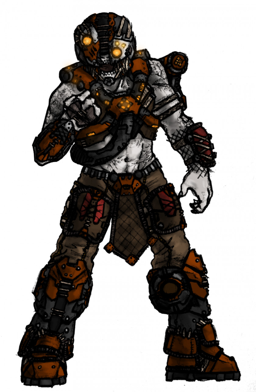 Gears Of War 3 Mining Combat Character Drawing PNG