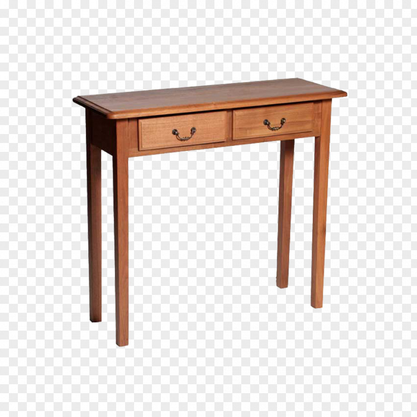 Table Desk Drawer Wood Stain PNG