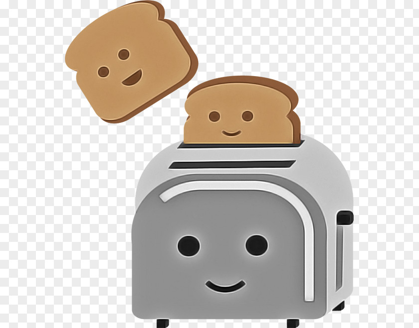 Toaster Smile Snack PNG