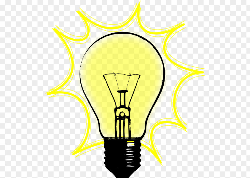 Bulb Cliparts Incandescent Light Lamp Electric Clip Art PNG