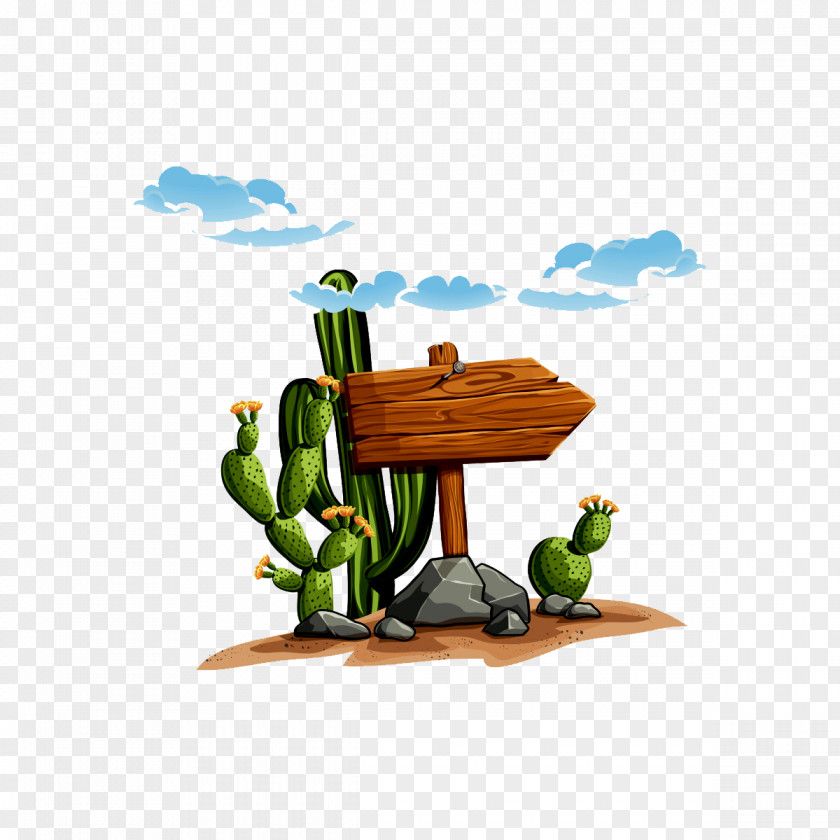 Desert Cactus Cactaceae Saguaro Clip Art PNG