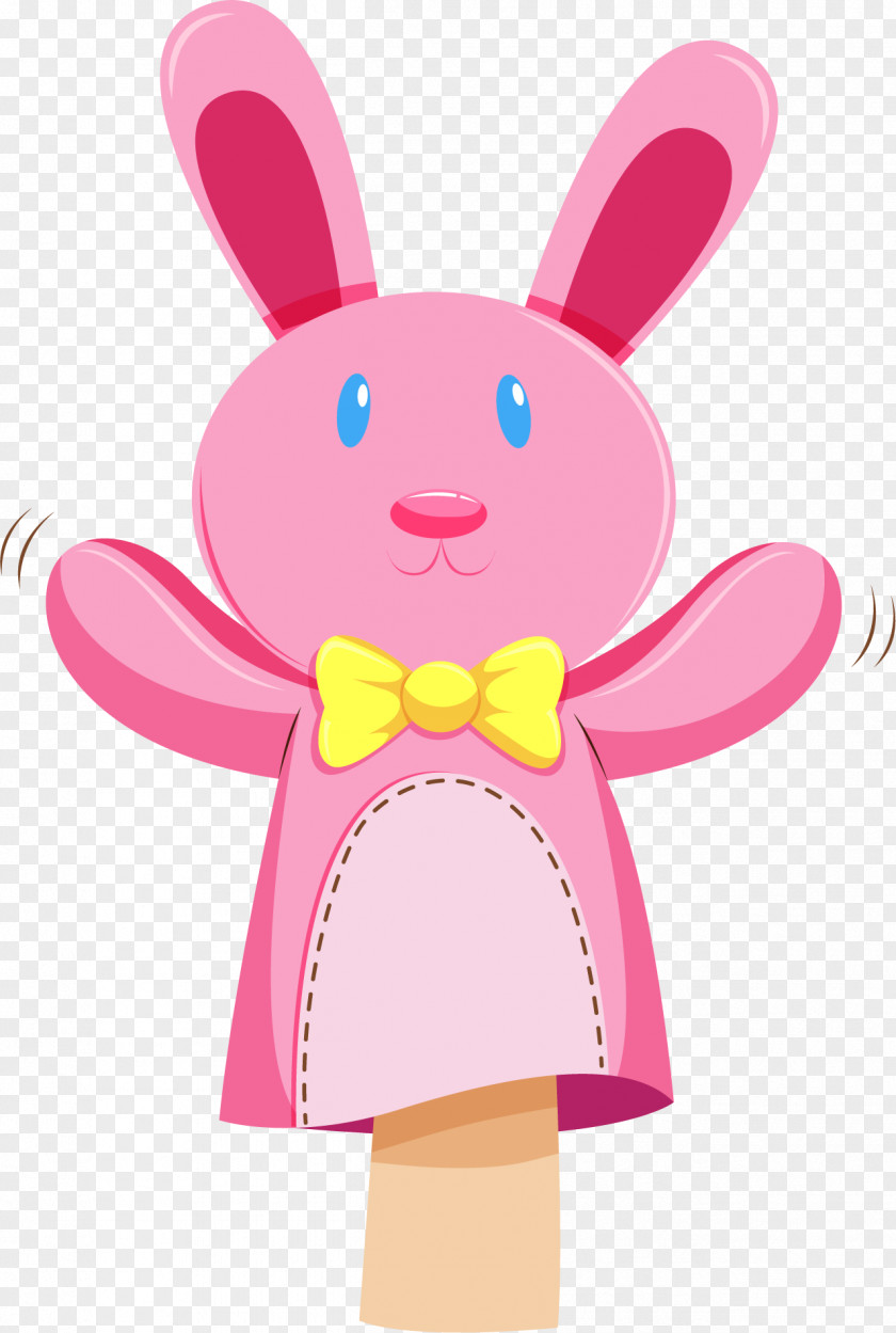 Rabbit! Clipart Hand Puppet Royalty-free Stock Photography Clip Art PNG