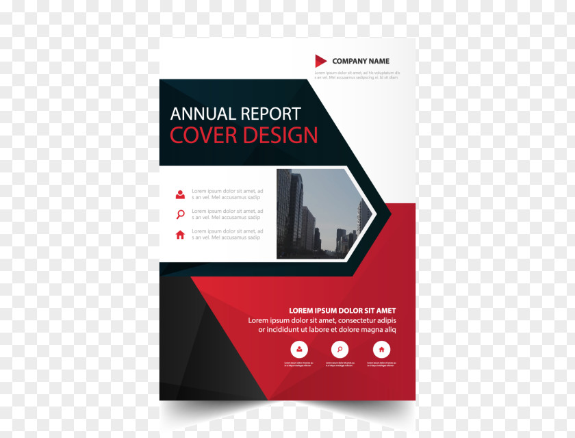 Red Flyer Template Design Brochure Poster Pamphlet PNG