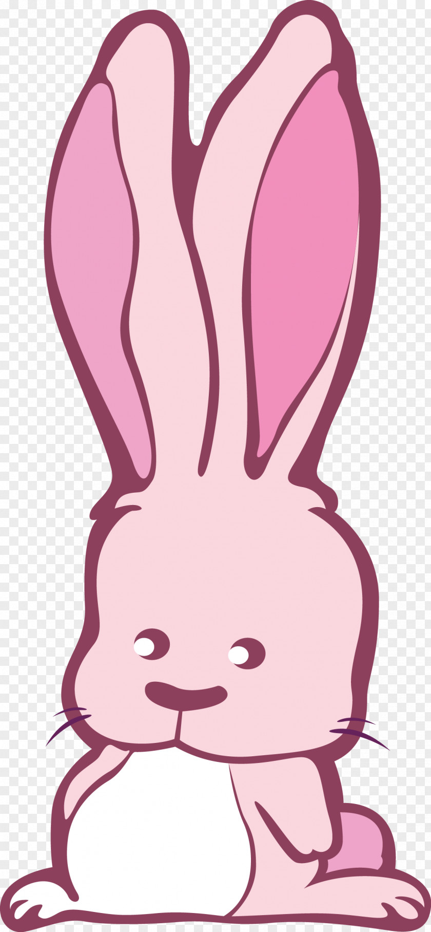 Vector Rabbit Easter Bunny Clip Art PNG